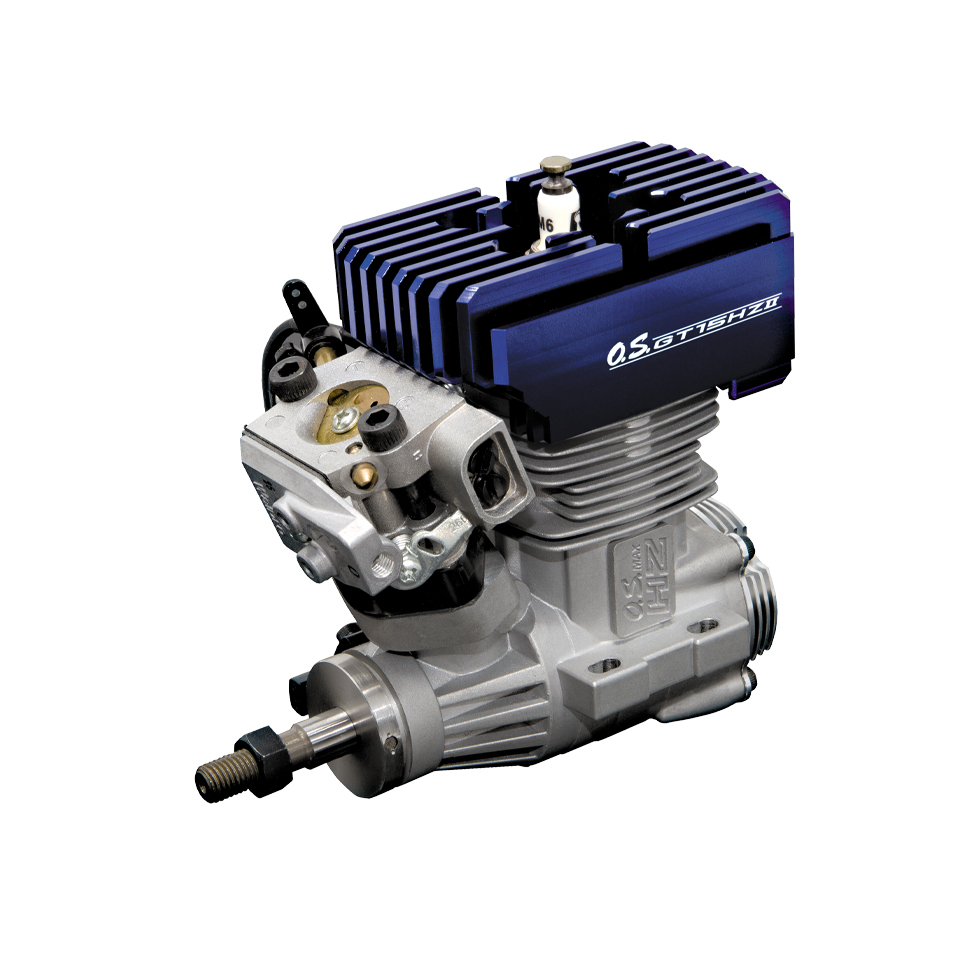O.S. Engines二沖程直升機的汽油發動機GT15HZII