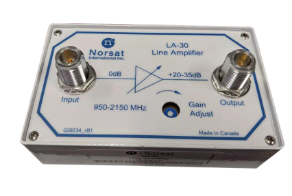 Norsat LA-30N衛星L波段線路放大器